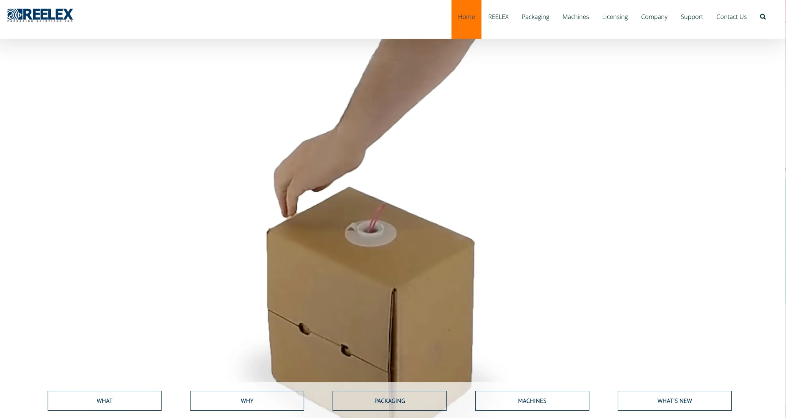 REELEX Packaging Solutions Inc website