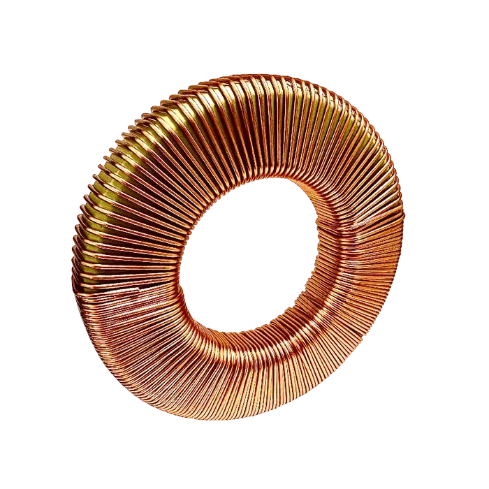 複雜的銅線圈，展示馬達應用的全距繞組