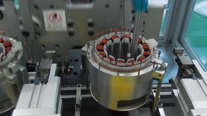 先進線圈繞線機製造商的自動化定子生產
