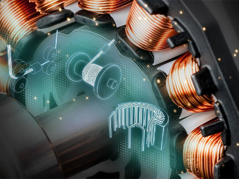 Präzisionsgewickelte Militärspulen für Hochleistungsanwendungen