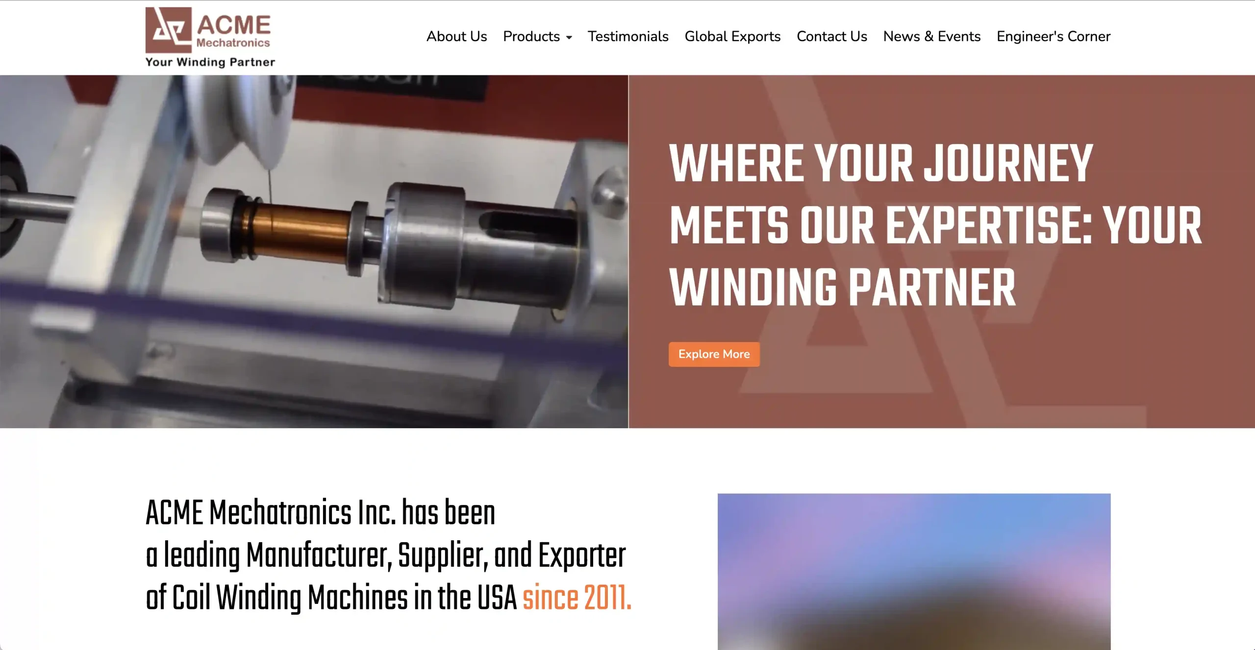 Производители катушечных намоточных машин Acme Mechatronics