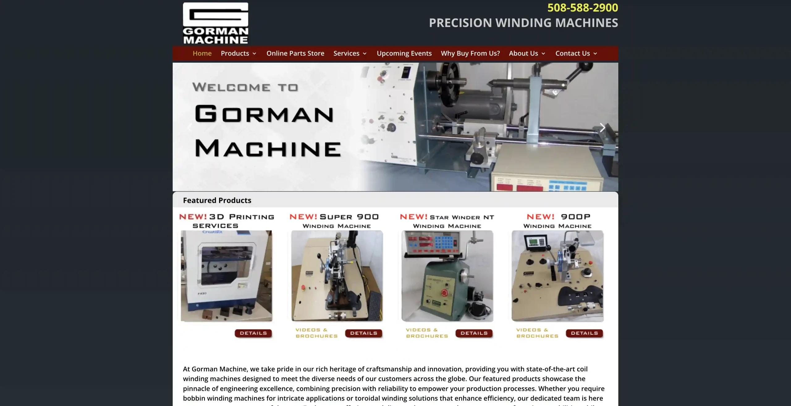 Производители намоточных машин Gorman Machine