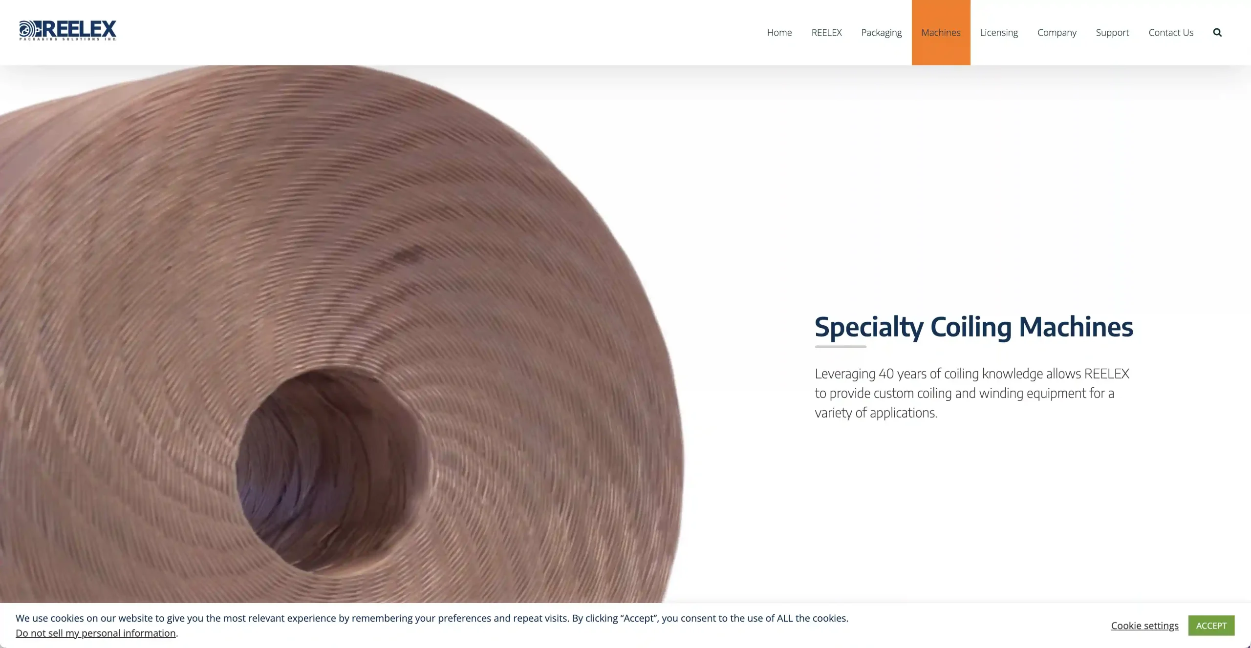 Производители катушечных намоточных машин Reelex Packaging Solutions