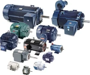 Collection of various DC motors in different sizes Types of DC Motor