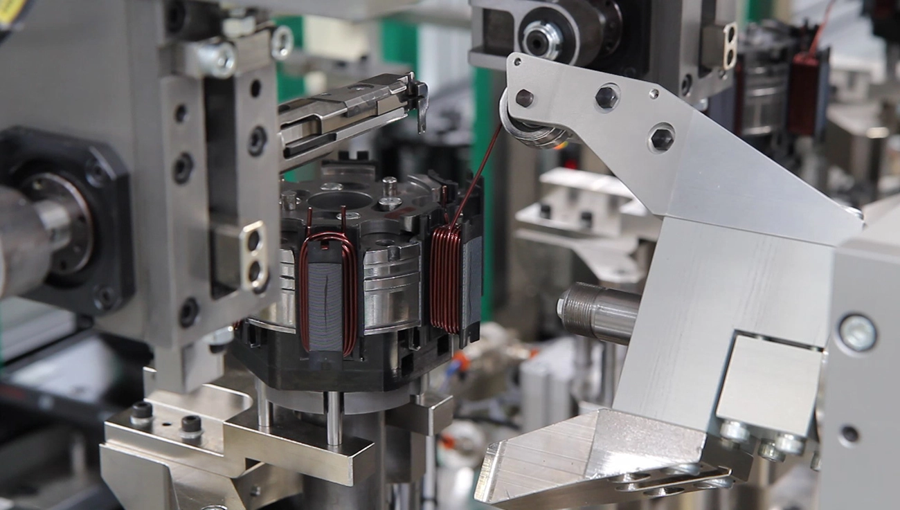 Автоматизированный процесс намотки катушек статора двигателя BLDC