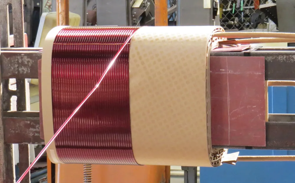 Spulenwickeltechniken Sandwichwicklung