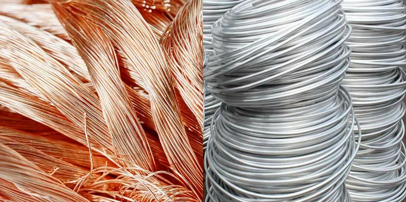 Сравнение медных и алюминиевых проводов