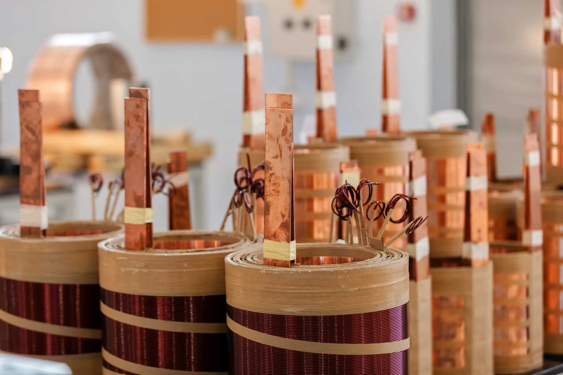 Präzise gewickelte Kupferspulen für magnetische Genauigkeit