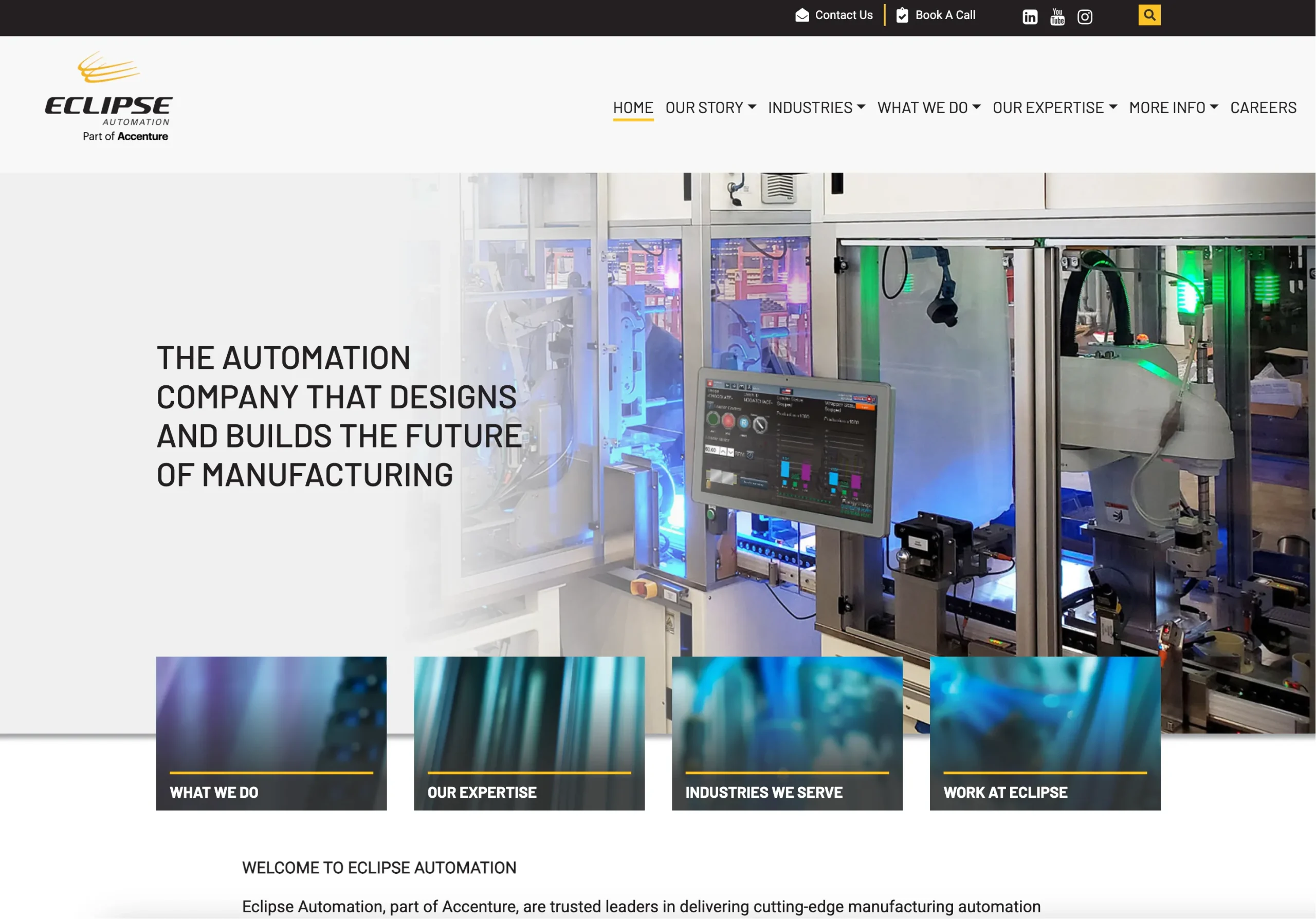 Eclipse Automation website
