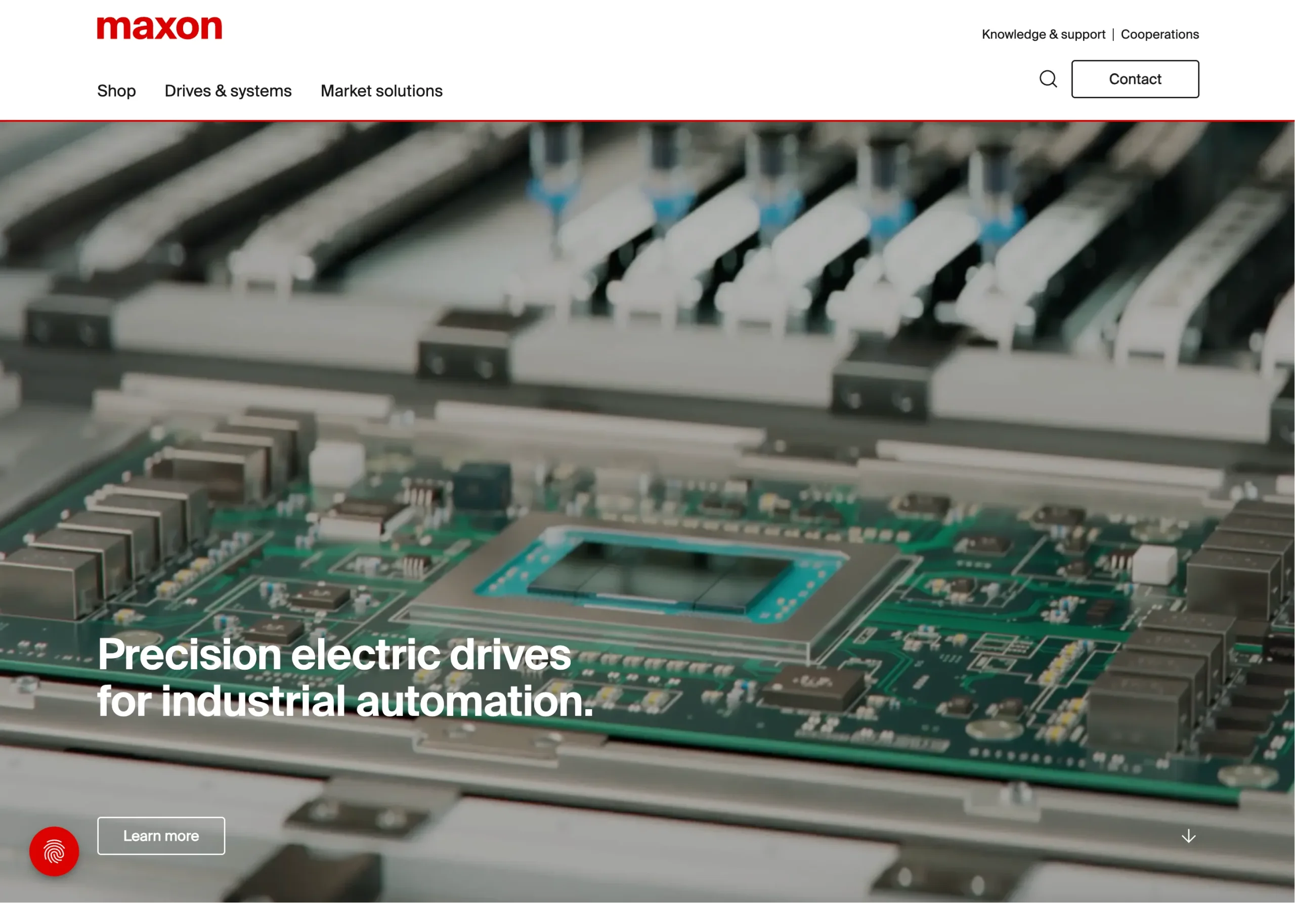 Maxon Group website