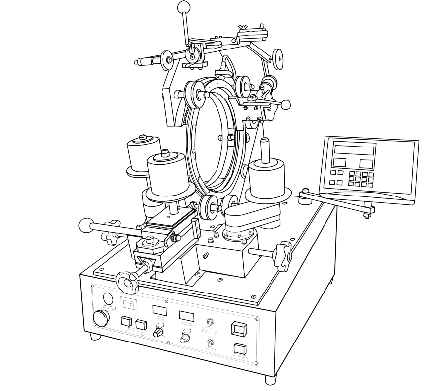 帶繞線控制面板的環形繞線機